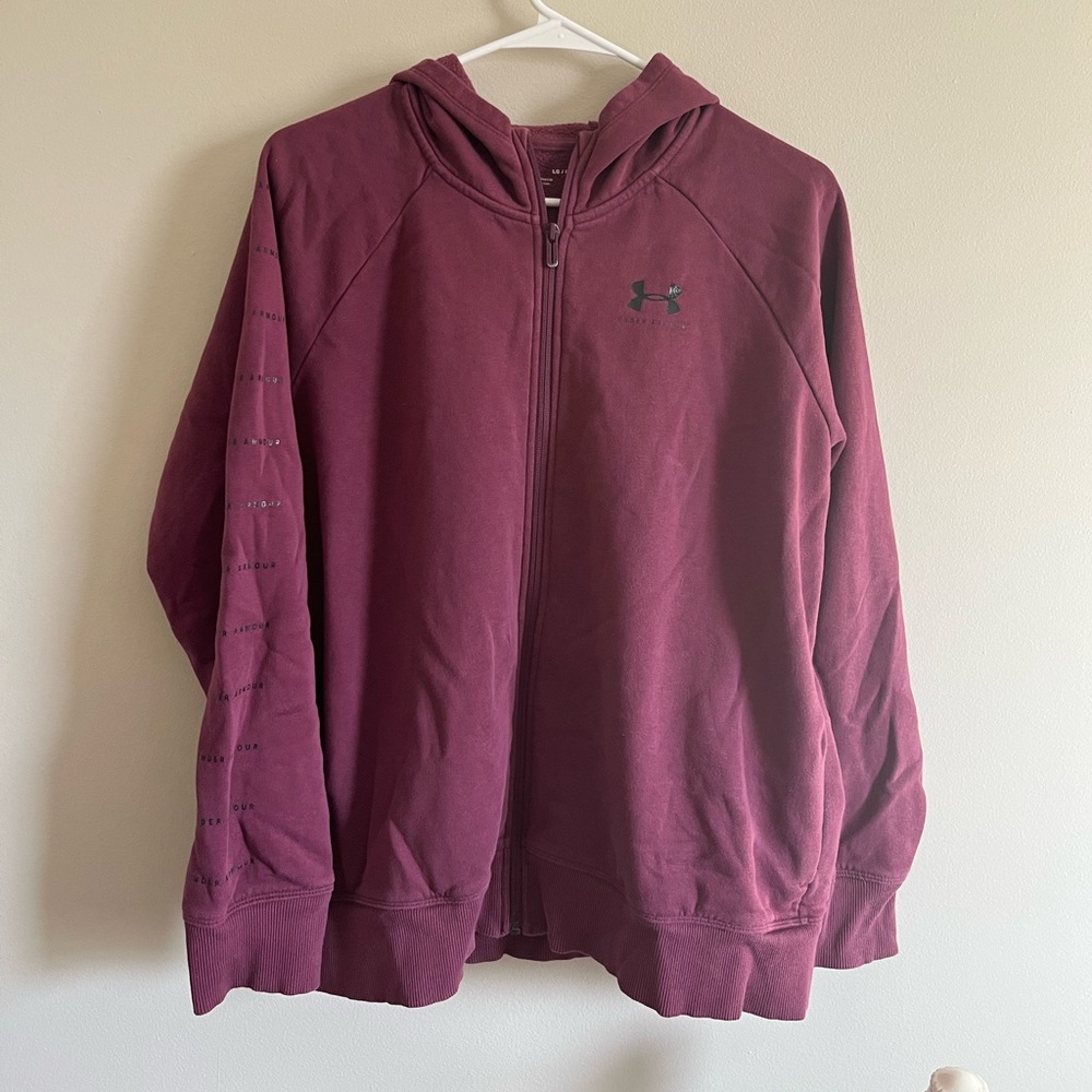 Underarmour zip up hoodie